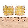 Handmade Gold Sand Lampwork Beads LAMP-L082-01B-3