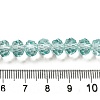 Transparent Baking Paint Glass Beads X1-DGLA-A034-T8mm-D01-4