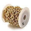 Twist Ring Brass Link Chains CHC-Q020-02G-2