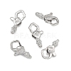 SHEGRACE Brass Lobster Claw Clasps XGRQ58067-766P-3
