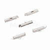 Iron Slide On End Clasp Tubes X-IFIN-R212-1.6cm-P-1