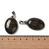 Natural Dragon Blood Pendants G-Z055-03P-09-3