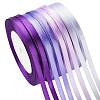 8Rolls 4 Colors Single Face Satin Ribbon OCOR-FS0001-10C-1