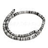 Handmade Polymer Clay Beads Strands PY-CBA21A8-01C-3