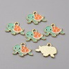 Alloy Enamel Pendants FIND-CJC0010-30LG-01-1