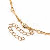 Brass Double Layer Necklaces NJEW-JN02941-01-3