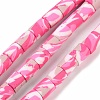 Handmade Polymer Clay Beads Strand CLAY-Z002-01C-1