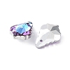 AB Color Plated Electroplate Glass Pendants EGLA-O003-06C-03-3