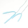 Natural Blue Topaz Beads Strands X-G-G914-2mm-12-3