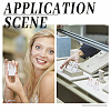 10Pcs Acrylic Earring Stands Displays EDIS-PH0001-16-3