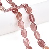 Natural Strawberry Quartz Beads Strands G-M206-50-1