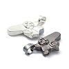 Alloy Magnetic Friendship Controller Necklace Set PALLOY-D204-01BS-4