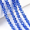 Electroplate Glass Beads Strands LS-EGLA-A034-T2mm-A32-4