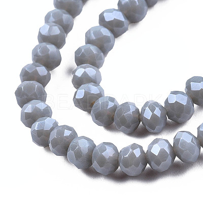 Electroplate Glass Beads Strands EGLA-A034-P2mm-A16-1