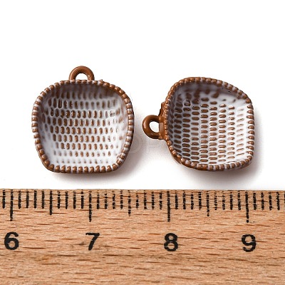 Baking Paint Alloy Pendants FIND-G097-05G-1