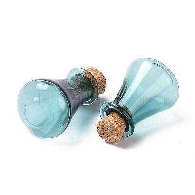 Glass Cork Bottles AJEW-O032-01G-1