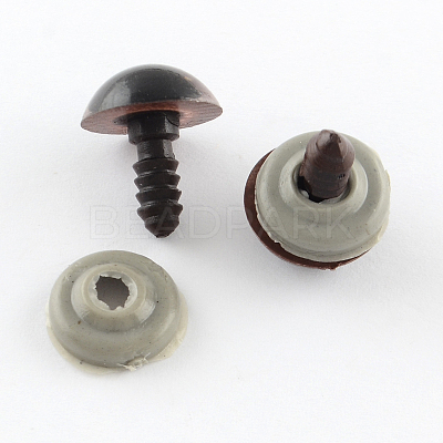 Craft Plastic Doll Eyes Stuffed Toy Eyes DIY-R039-12mm-1