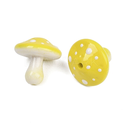 Opaque Acrylic Beads MACR-C036-02A-1