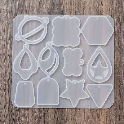 Geometric Earrings Pendants DIY Silicone Mold X1-DIY-Q033-01D-1