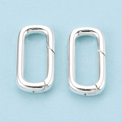 Brass Spring Gate Rings KK-WH20009-01S-A-1