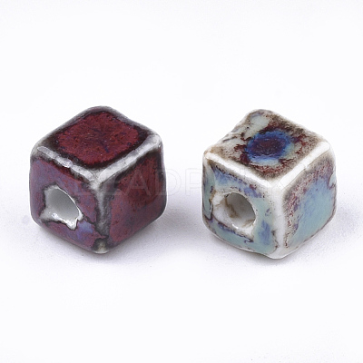 Handmade Porcelain Beads PORC-S498-37A-1