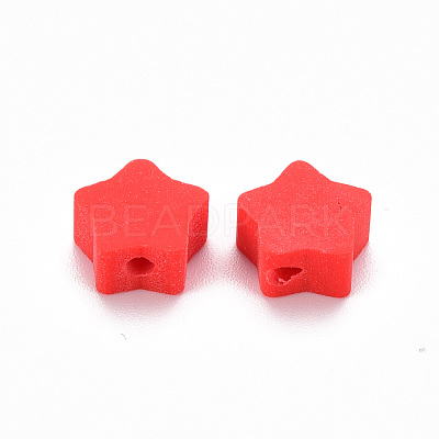 Handmade Polymer Clay Beads CLAY-N008-012-1