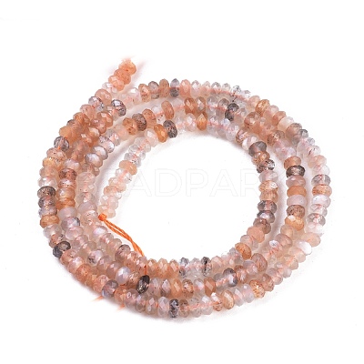 Natural Multi-Moonstone Beads Strands X-G-R475-002A-1