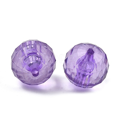 Transparent Acrylic Beads TACR-NH0001-H-19-1
