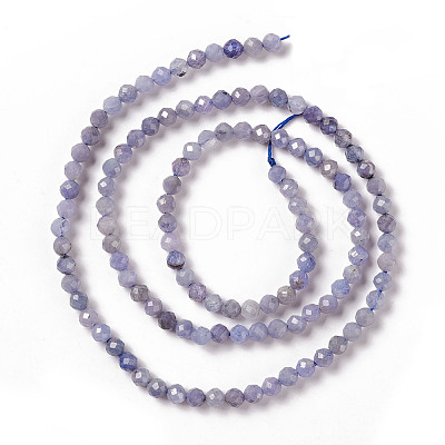 Natural Tanzanite Beads Strands G-F717-17A-1