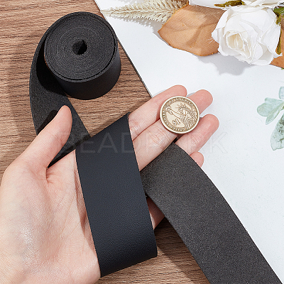 2M Flat Microfiber Imitation Leather Cord FIND-WH0420-75C-01-1