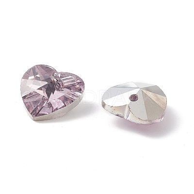 Faceted Glass Charms RGLA-L026-B11-1