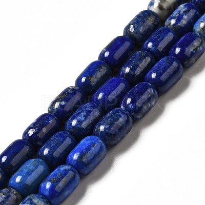 Natural Lapis Lazuli Beads Strands G-G980-15-1