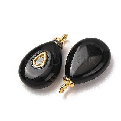 Natural Obsidian Pendants GG-CBAA798-01G-05-1