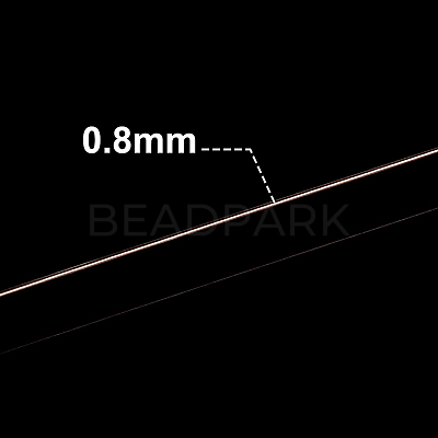 Matte Round Aluminum Wire AW-BC0003-30D-0.8mm-1