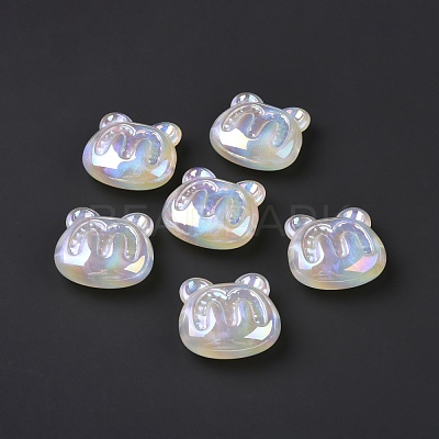 Opaque Acrylic Beads OACR-A010-07D-1