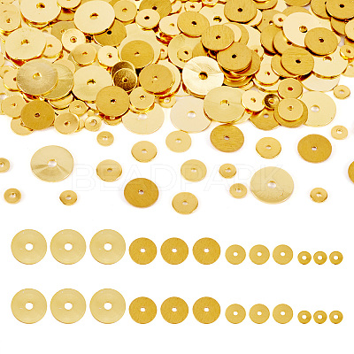 Brass Spacer Beads KK-TA0002-01-1