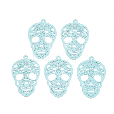 430 Stainless Steel Filigree Pendants LS-X-STAS-S108-23C-1