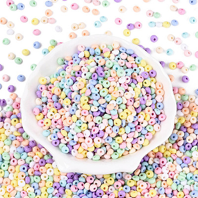 Opaque Acrylic Beads OACR-N150-05J-1