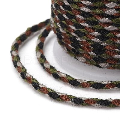 4-Ply Polycotton Cord with Metallic Thread X1-OCOR-Z003-D25-1