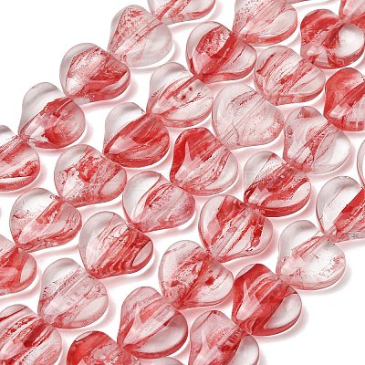 Transparent Handmade Lampwork Beads LA-CBAF0C8-01A-1