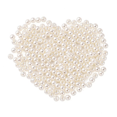 Imitation Pearl Acrylic Beads PL610-1-1