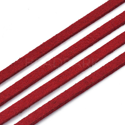 Eco-Friendly Faux Suede Cord LW-R007-3.0mm-1049-1