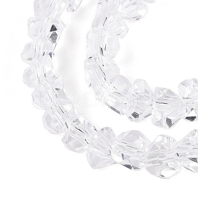 Transparent Glass Beads Strands GLAA-N018-4mm-09-1