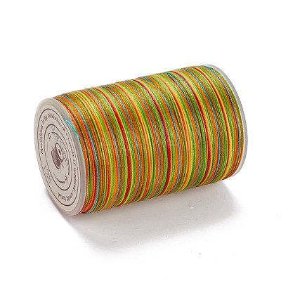 160m Round Waxed Polyester Cords Beading Crafting Threads Jewelry String  0.45 mm