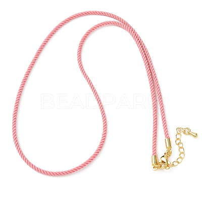 2MM Round Nylon Milan Cord Necklace Makings MAK-F038-C-G-1