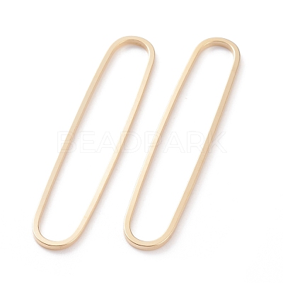 Brass Linking Rings KK-Y003-04G-G-1