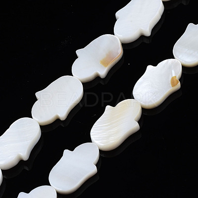 Natural Freshwater Shell Beads Strands SHEL-S278-02-A01-1