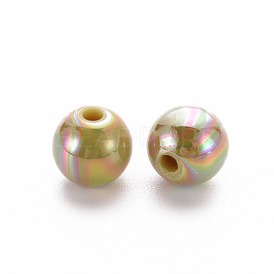 Opaque Acrylic Beads MACR-S370-D8mm-29-1