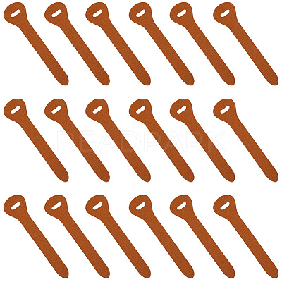 24Pcs Cowhide Zipper Puller Head PURS-GF0001-09B-1