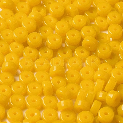 Opaque Colours Glass Seed Beads SEED-E001-P3x6mm-07-1